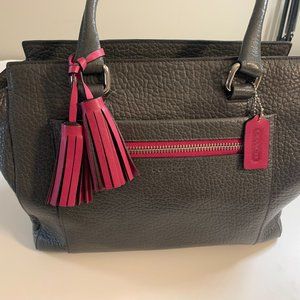 Authentic Grey Coach Purse